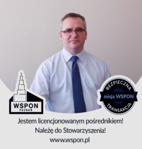 Andrzej Konwerski licencjonowany pośrednik nieruchomości w Poznaniu WSPON
